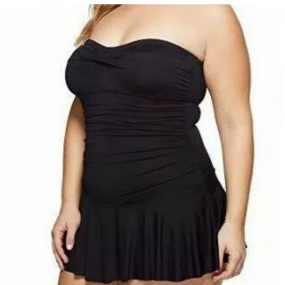 NWT Lauren by Ralph Lauren Swim Suite Dress - Picture 5 of 11